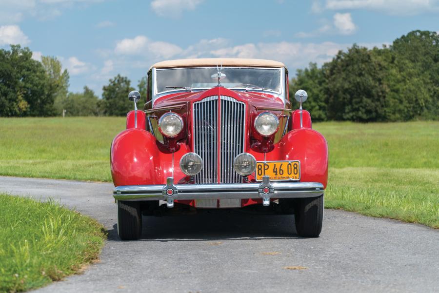  Packard 120 Convertible Sedan (997) 1936 года  (фото 11 из 17)